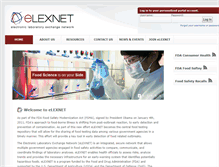 Tablet Screenshot of elexnet.com